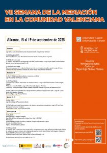 Cartel Semana de la Mediación